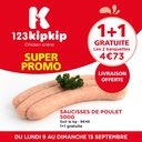 HACHÉ DE POULET NATURE 500 Gr