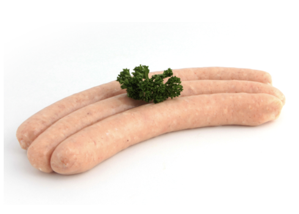 [11200040] SAUCISSE DE POULET 2 Kg (± 20 x 100 gr)