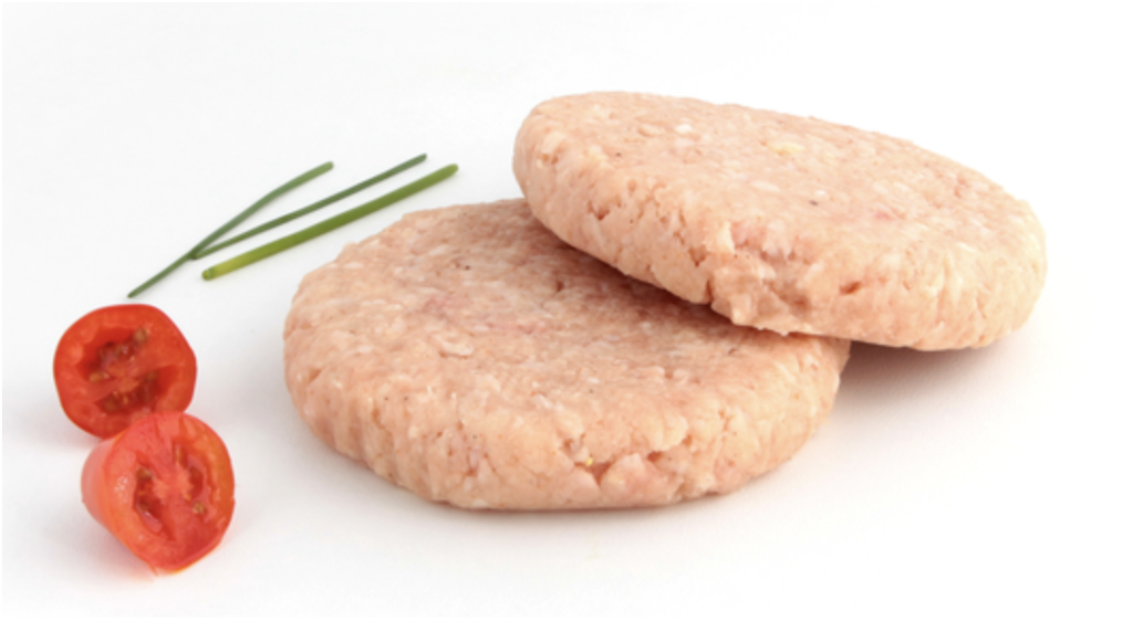 KIPBURGER NATUUR 12 x 125 gr - 1,5 Kg