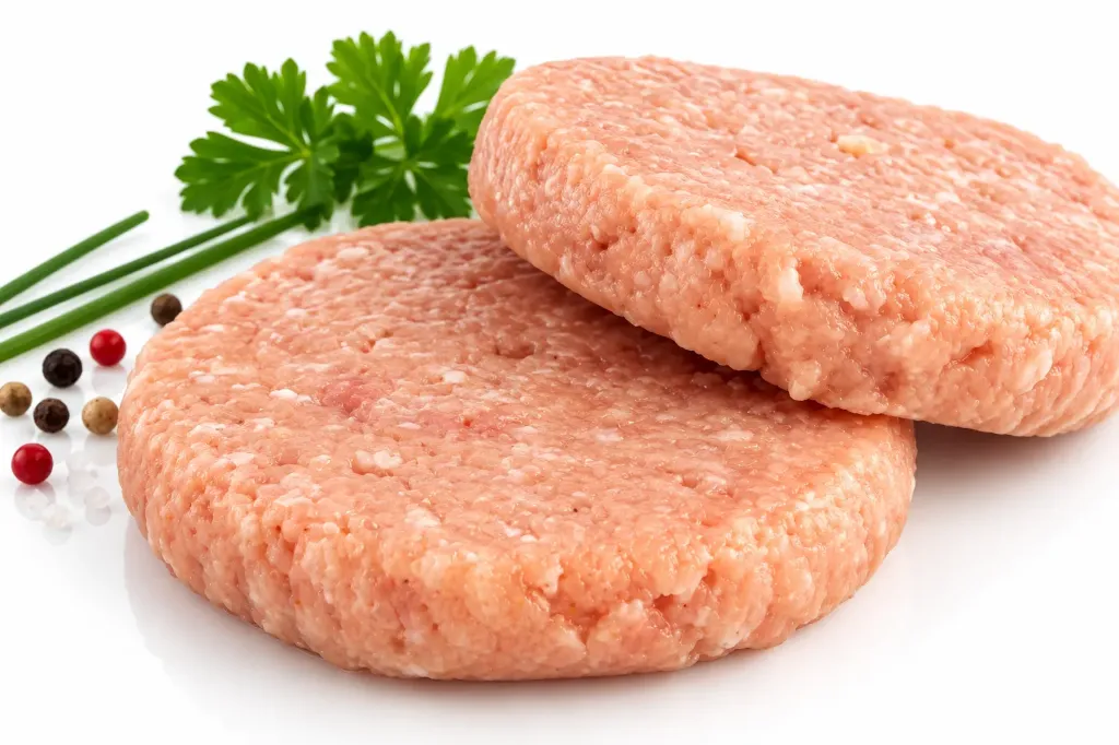 KIPBURGER NATUUR 12 x 125 gr - 1,5 Kg