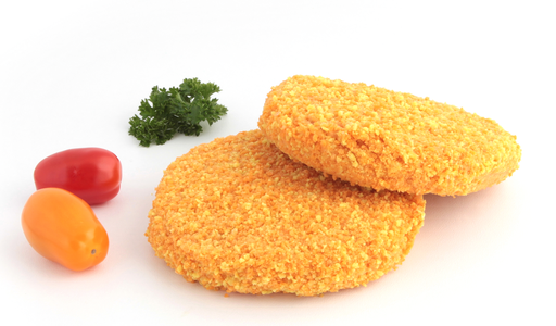 [11200051] BURGER DE POULET NATURE-PANÉ 12 x 125 gr - 1,5 Kg