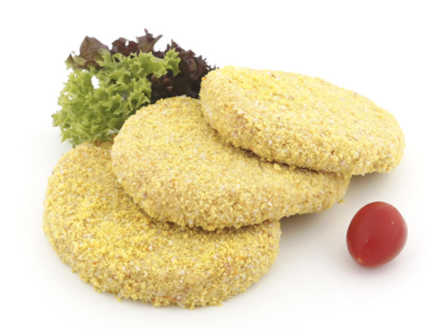 [11200052] KIPBURGER KAAS GEPANEERD 12 x 125 gr - 1,5 Kg