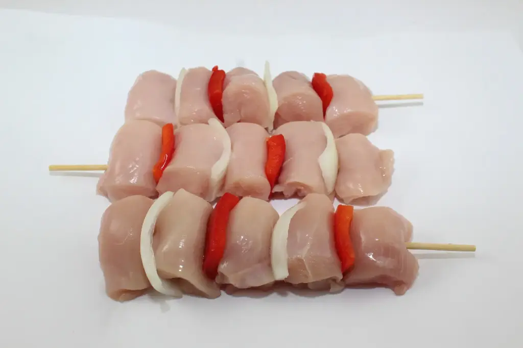 BROCHETTES DE POULET - NATURE (3 pcs)