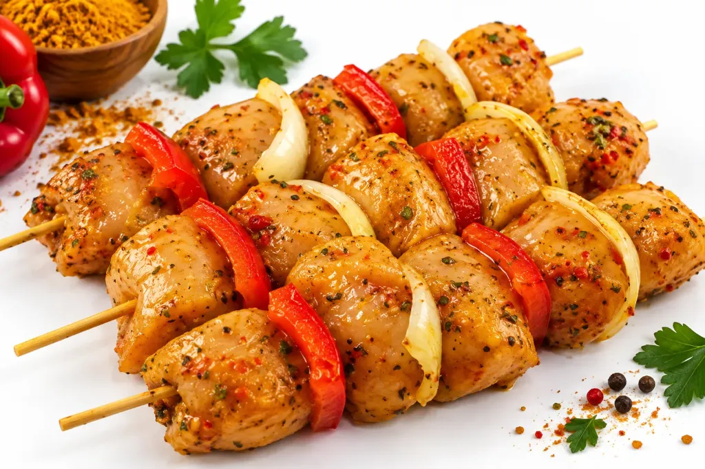 [11103001] BROCHETTE VAN KIP - INDISCH 2 Kg