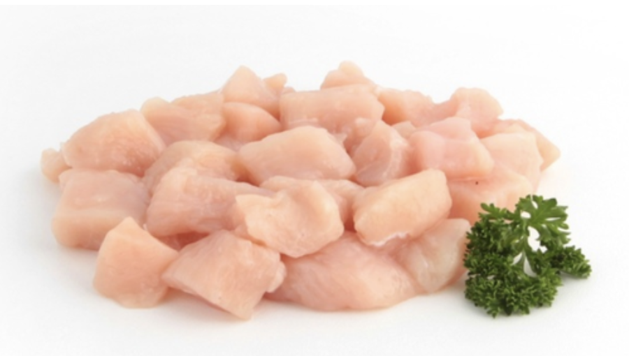 FILET DE POULET CUBÉ - MARINÉ NATURE - 2,5 Kg