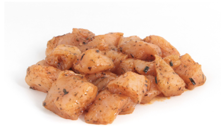 FILET DE POULET CUBÉ - MÉDITERRANÉENNE - 2,5 Kg