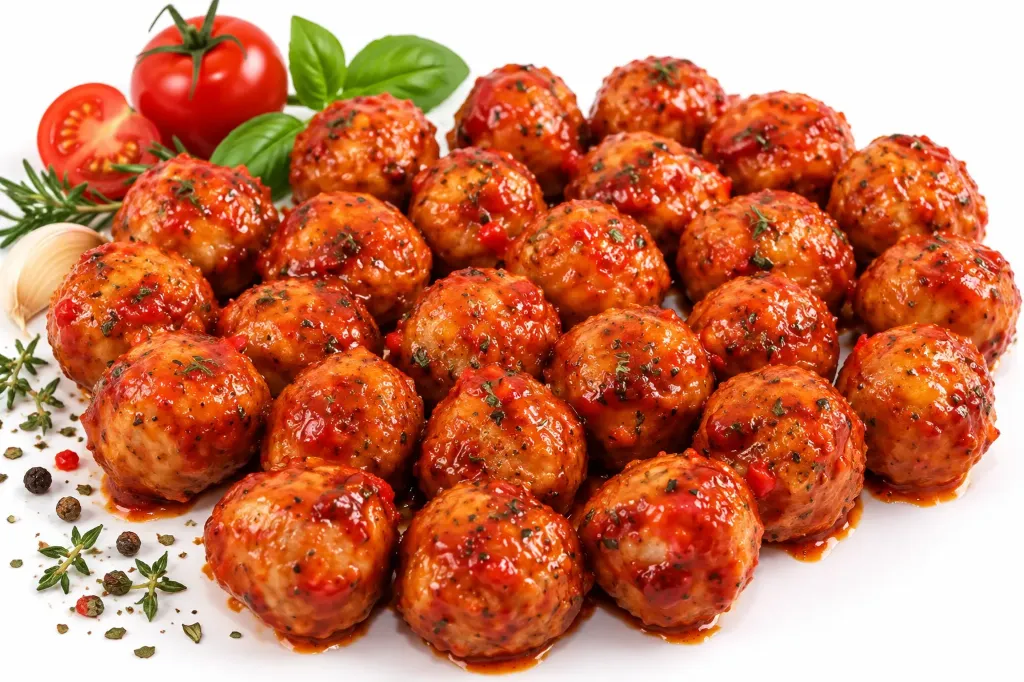 [11301022] BALLETJES gekookt VAN KIP 20GR - PROVENCAAL - 2,5KG