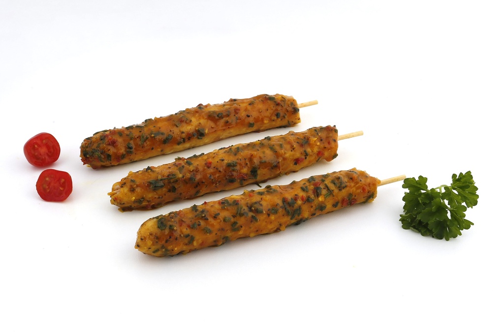 [21103401] BROCHETTEN VAN KIP KEFTA - CURRY 500gr