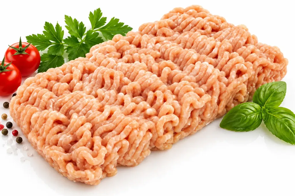 [21200010] KIPPENGEHAKT NATUUR 500gr