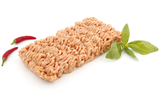 [21200010] KIPPENGEHAKT NATUUR 500gr