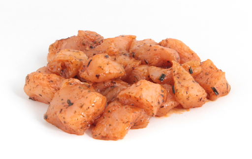 [21100011] KIPFILETBLOKJES MEDITERRAAN  500 gr