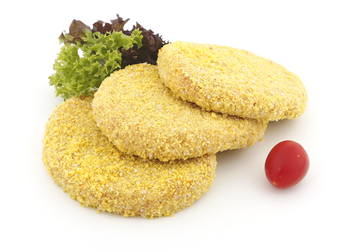 [21200052] KIPBURGER KAAS GEPANEERD  4 x 125 gr